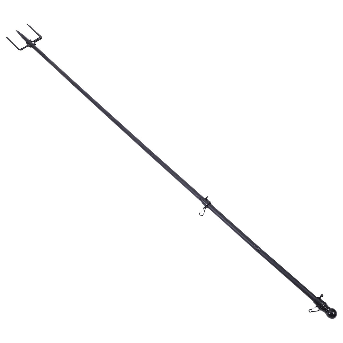 Heavy Duty Stainless Steel In Ground Flag Pole with 5 Prongs Base Y479507
