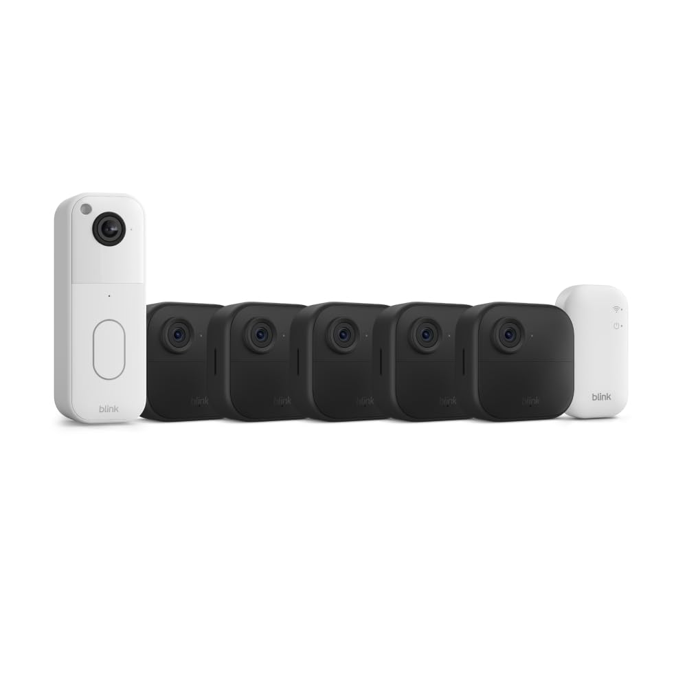 Wireless Smart Security Camera System with Video Doorbell G2837