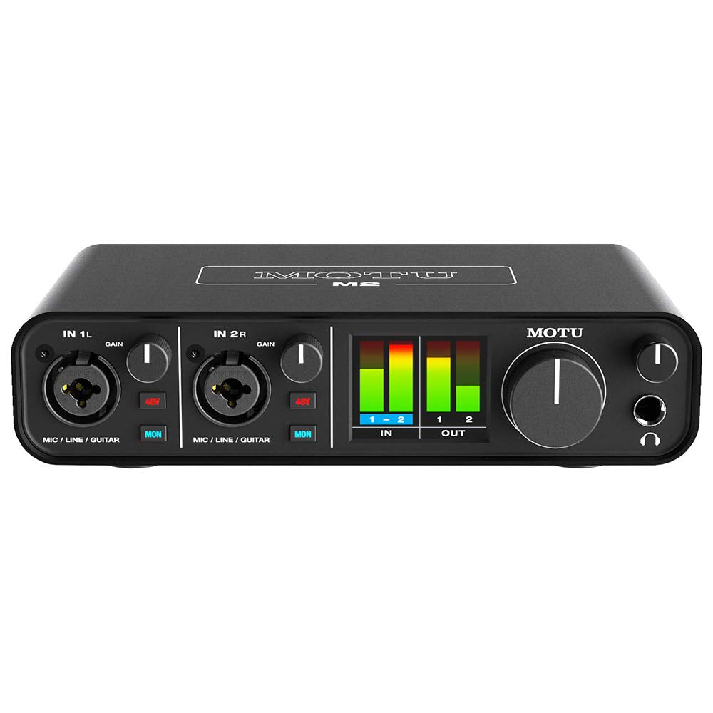 2x2 USB-C Audio Interface with XLR-XLR Cable Bundle D210568