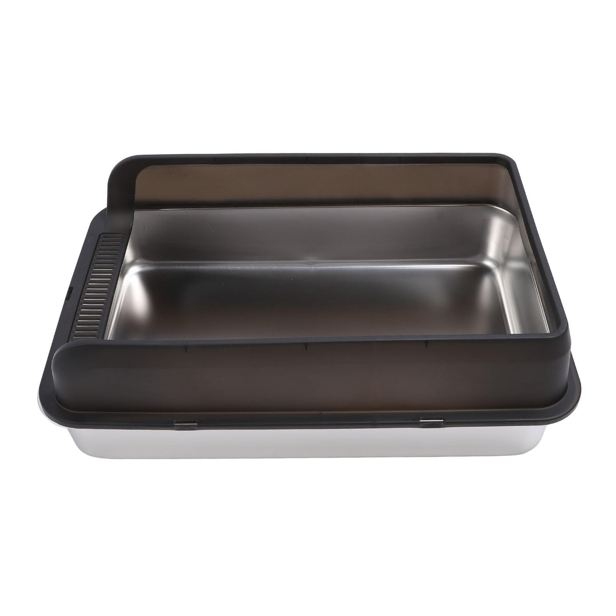 Stainless Steel Litter Box with Lid J59563