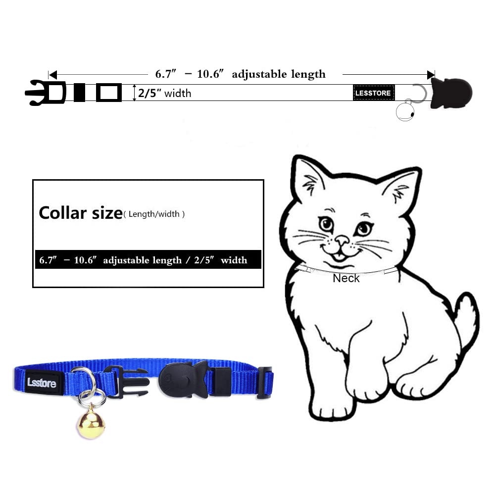 Nylon Cat Collar Breakaway with Bell R460251