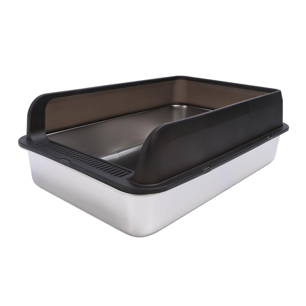 Stainless Steel Litter Box with Lid J59563