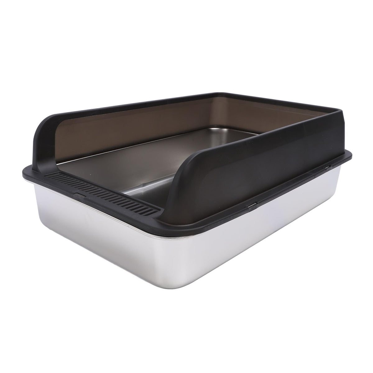 Stainless Steel Litter Box with Lid J59563