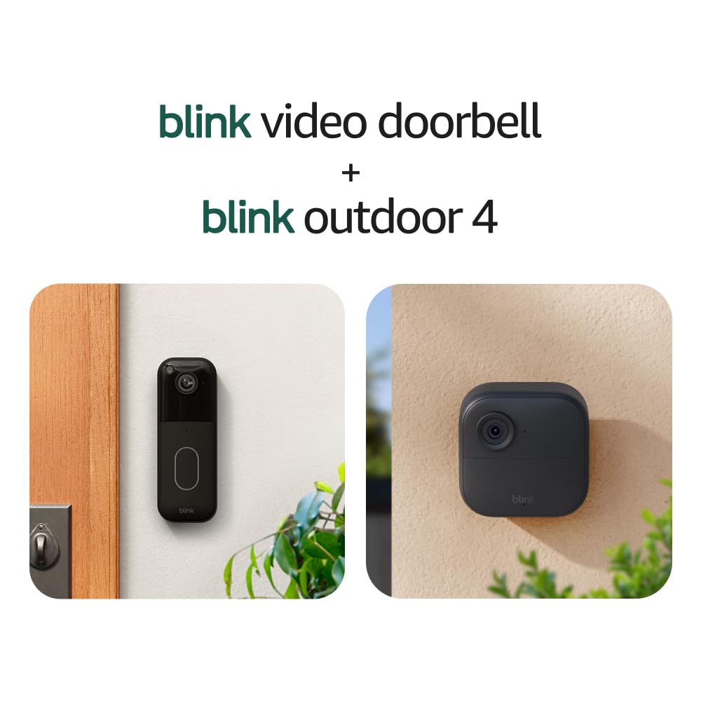 Wireless Smart Security Camera System with Video Doorbell G2837