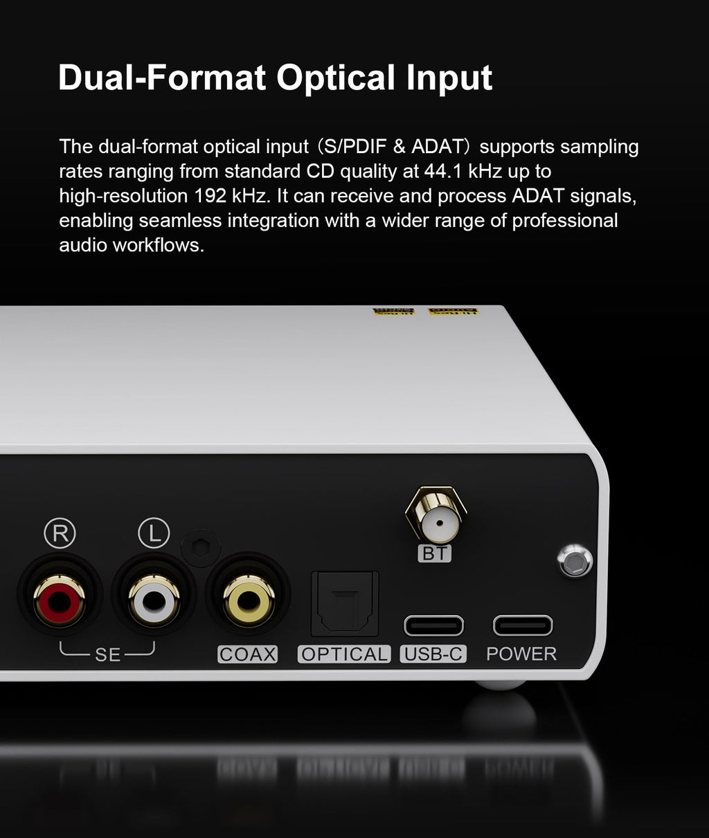 Black Hi-Res Audio DAC with Bluetooth S88052