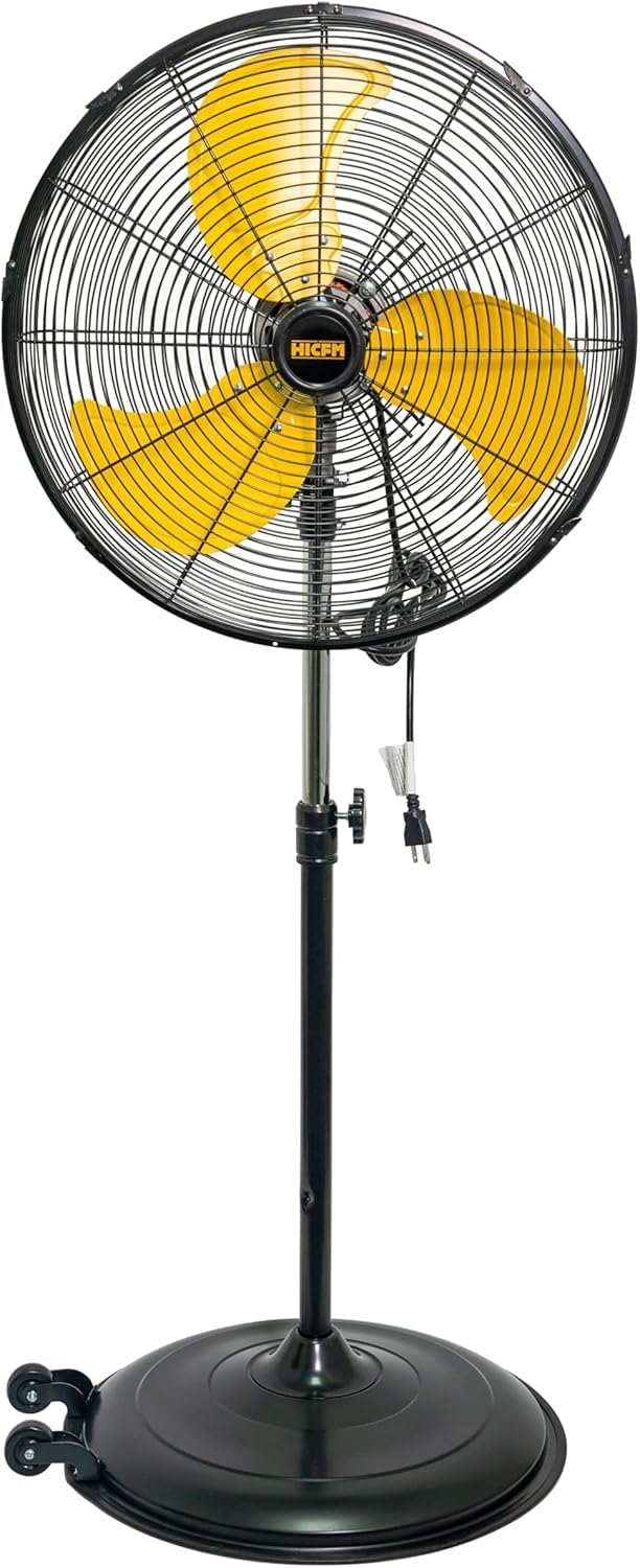 20 Inch 3-Speed Oscillating Pedestal Fan P867