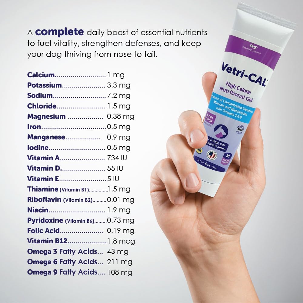 High Calorie Nutritional Gel for Dogs and Cats 5 oz H36921