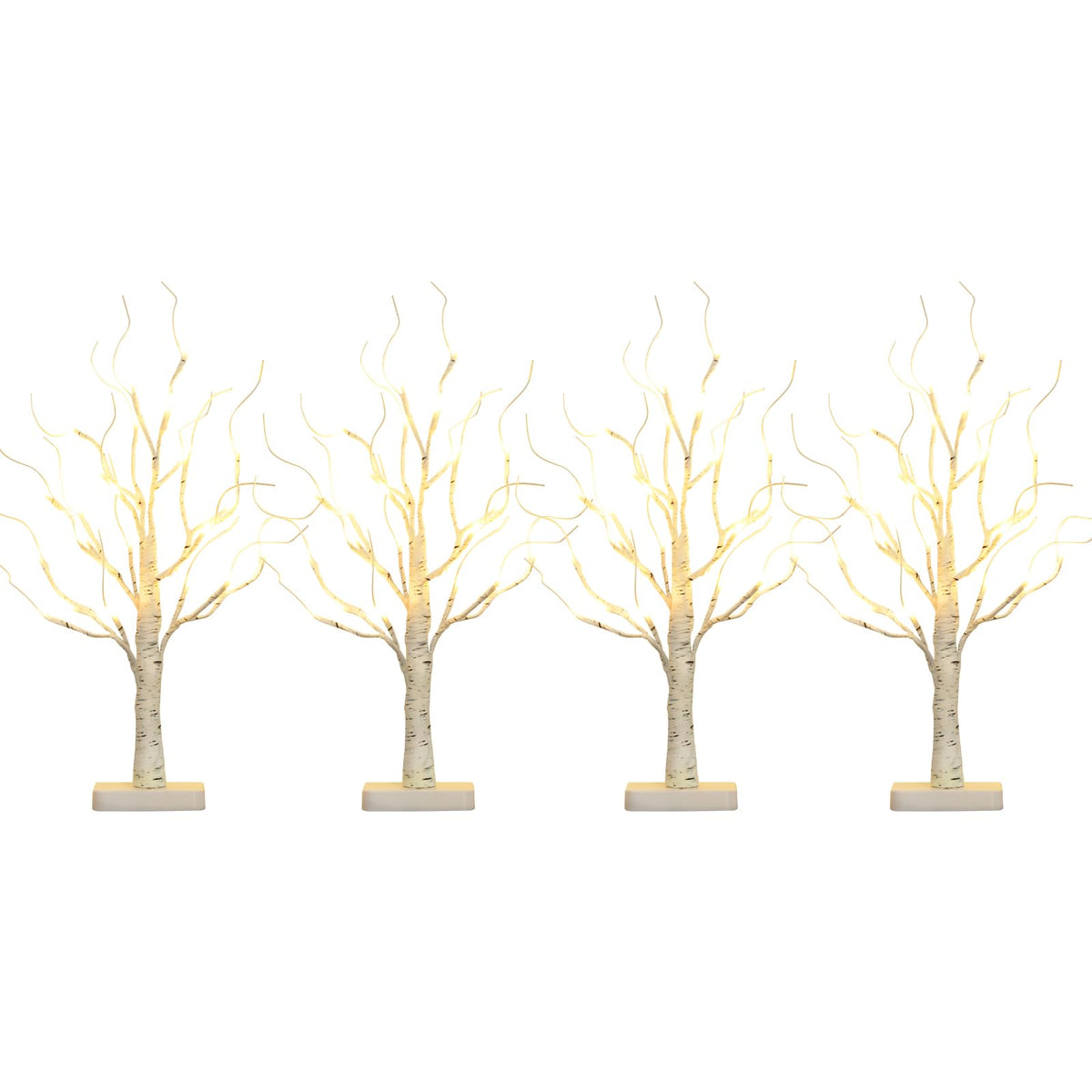 Lighted Birch Tree with LED Lights E26962