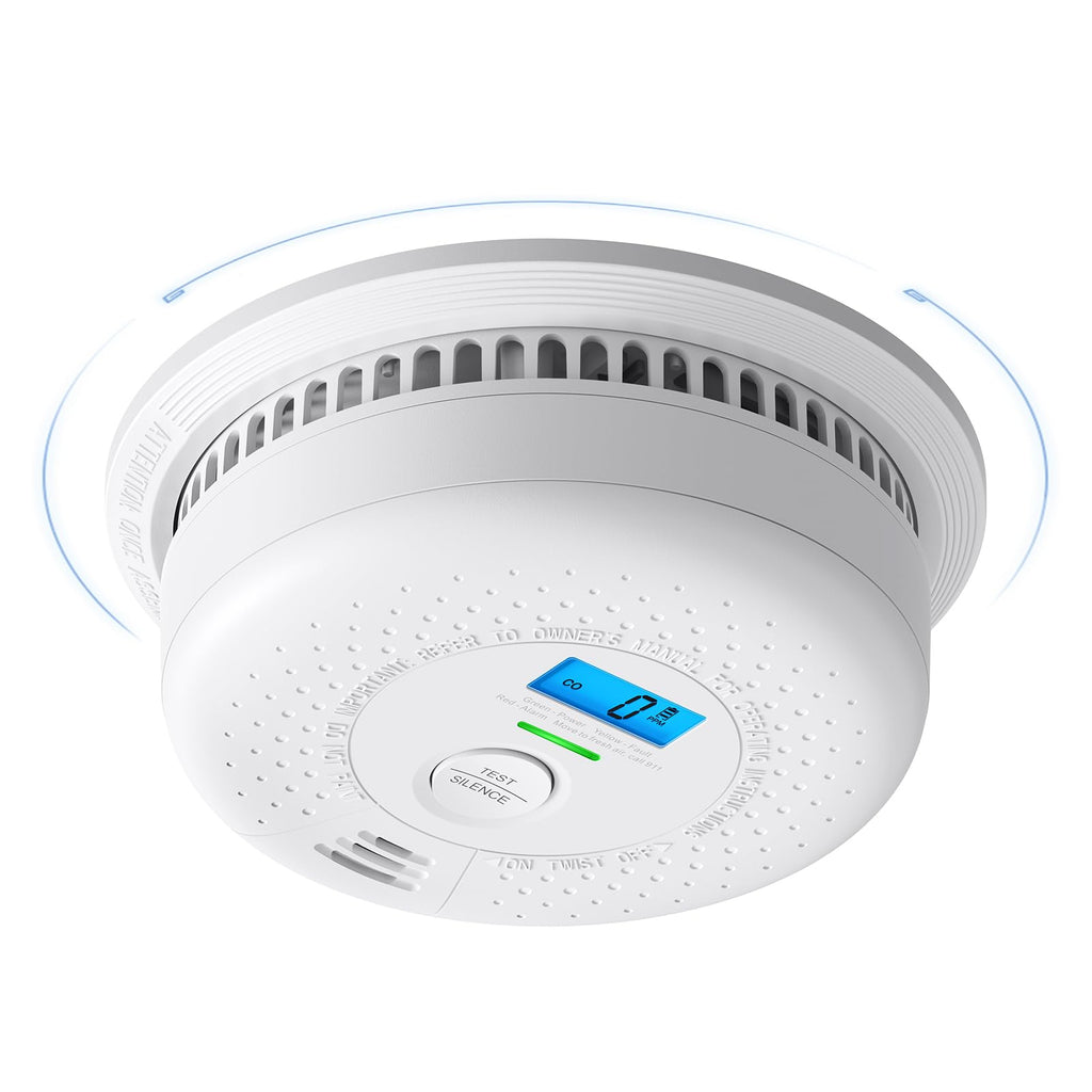 Wireless Interconnected Combination Smoke & CO Alarm F4834