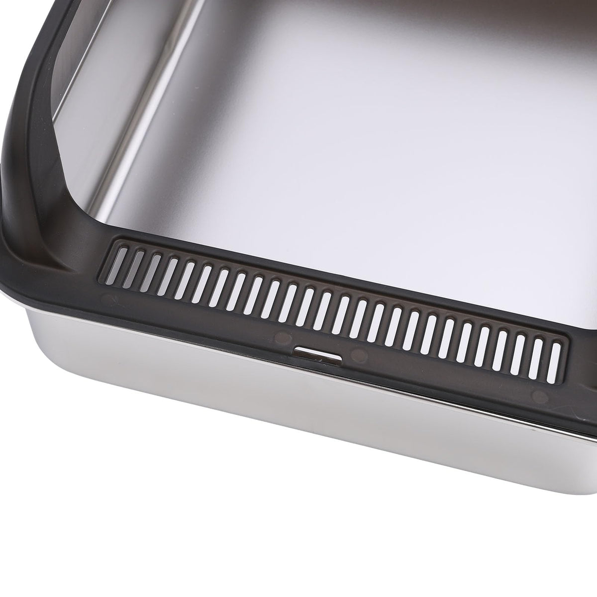 Stainless Steel Litter Box with Lid J59563