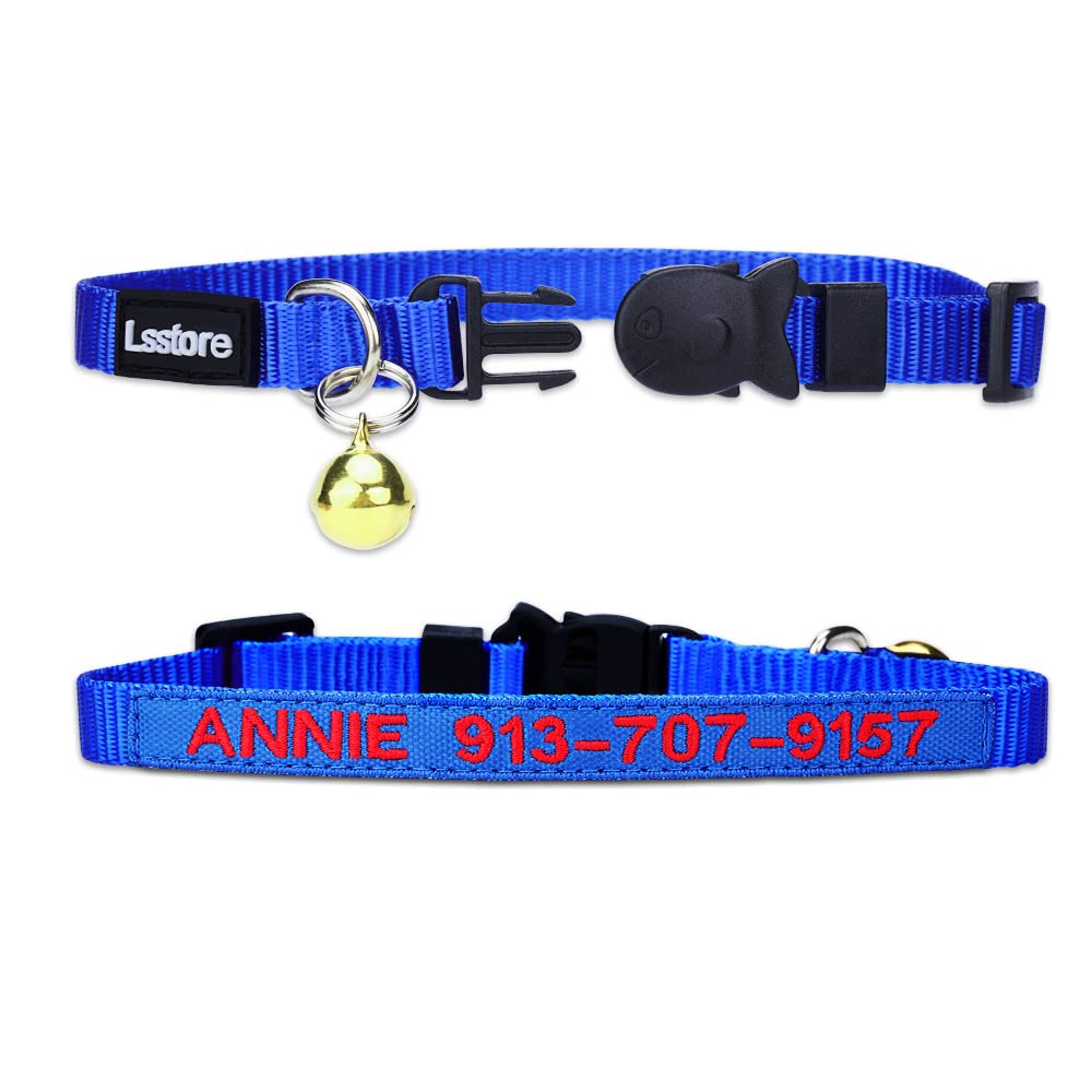Nylon Cat Collar Breakaway with Bell R460251