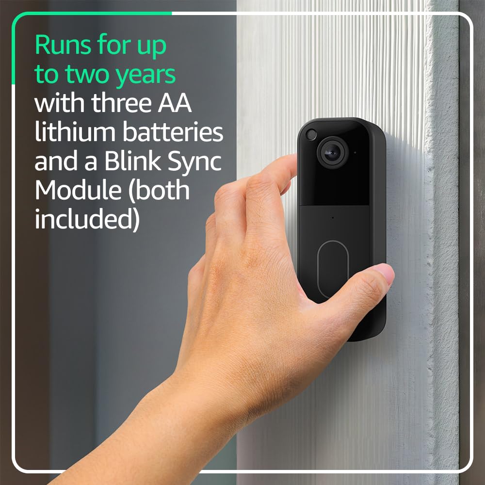 Wireless Smart Security Camera System with Video Doorbell G2837