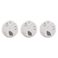 Hardwired Smoke and Carbon Monoxide Detector with Battery Backup, 3-Pack V985