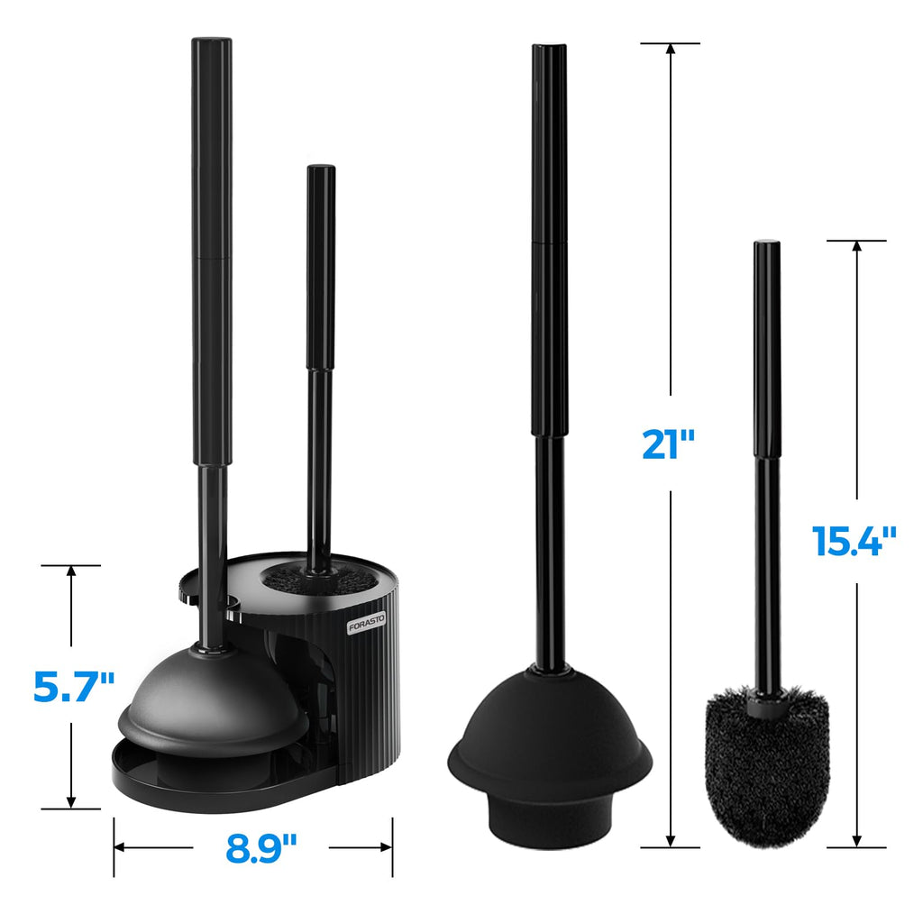 2in1 Toilet Brush and Plunger Set F320101