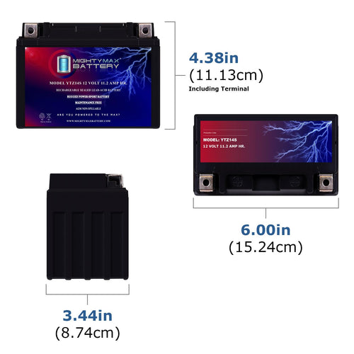 12V 11.2AH 230CCA Battery I418