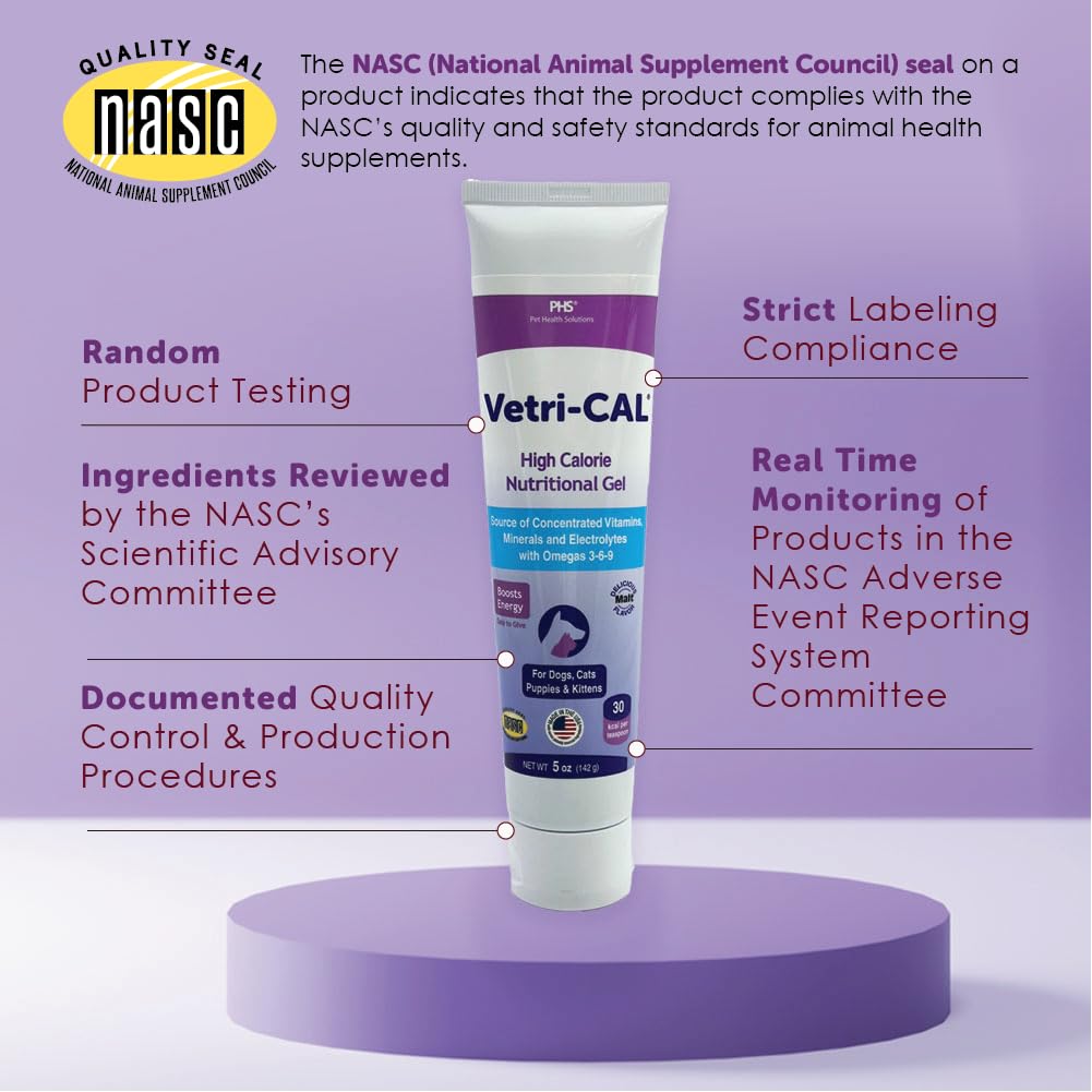High Calorie Nutritional Gel for Dogs and Cats 5 oz H36921