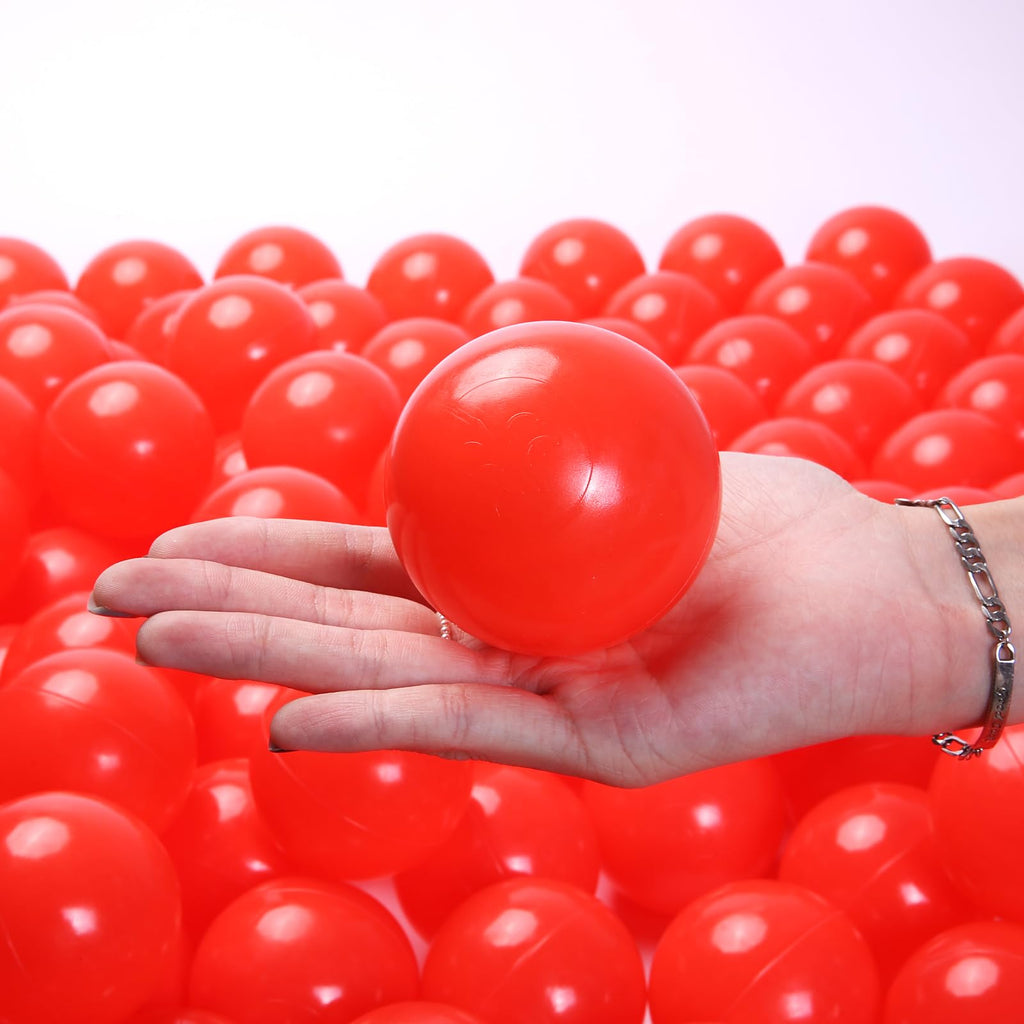 2.75 Inch Crush Proof Plastic Ball Pit Balls Pack of 50 B457