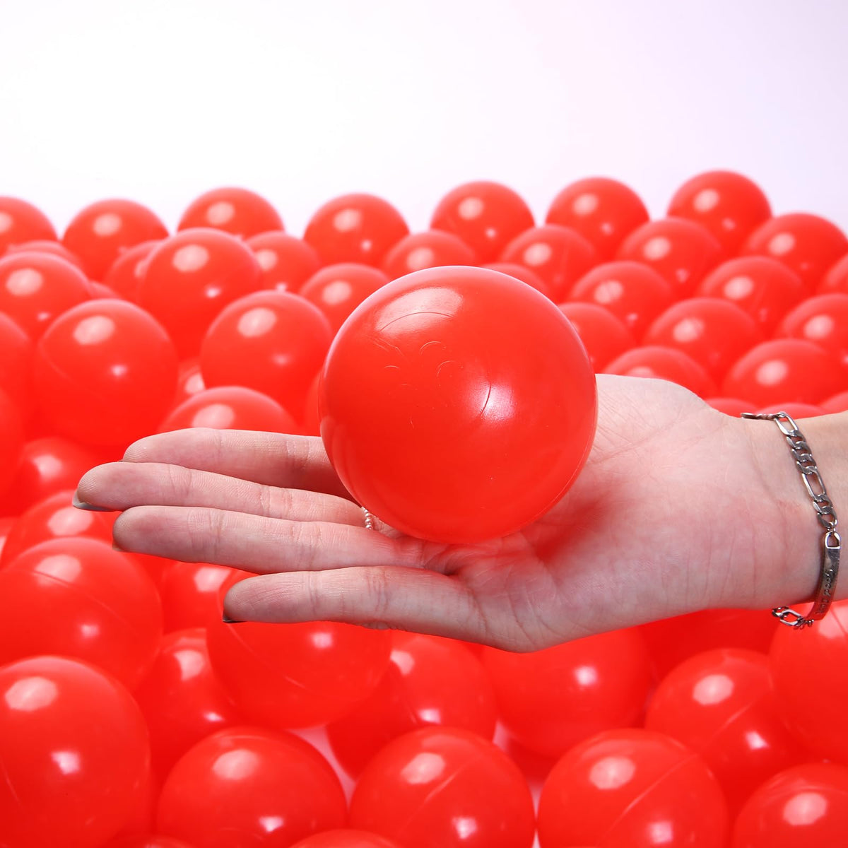 2.75 Inch Crush Proof Plastic Ball Pit Balls Pack of 50 B457