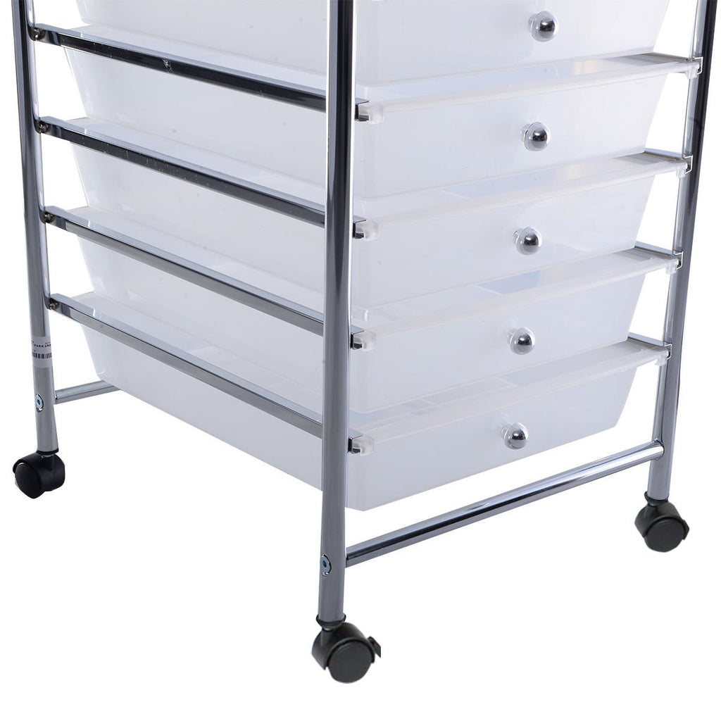 10 Drawer Rolling Storage Cart D2325