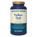 Psyllium Husk 500 mg Capsules 200 Count E84505