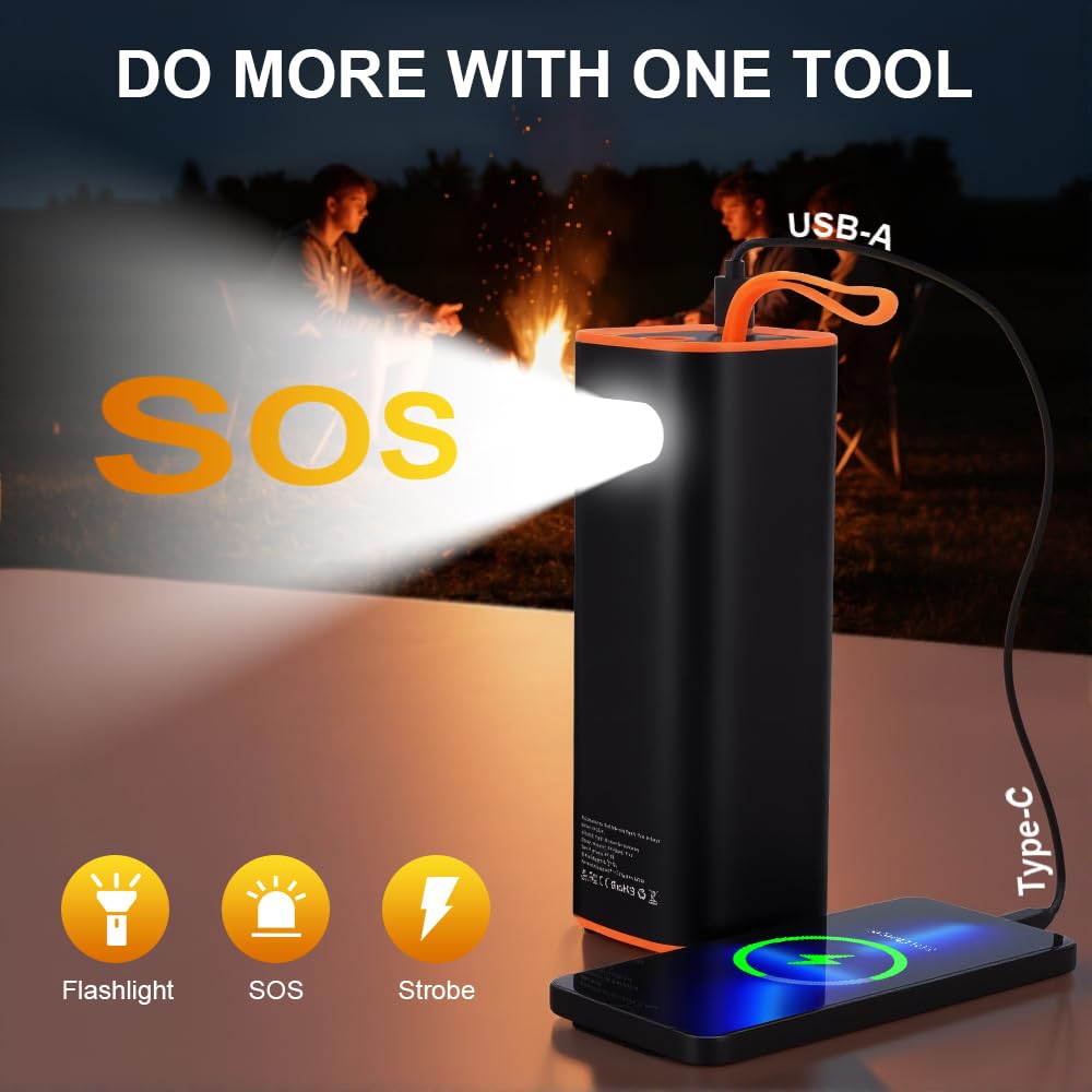 150PSI Cordless Portable Air Compressor with Digital Pressure Gauge E7287