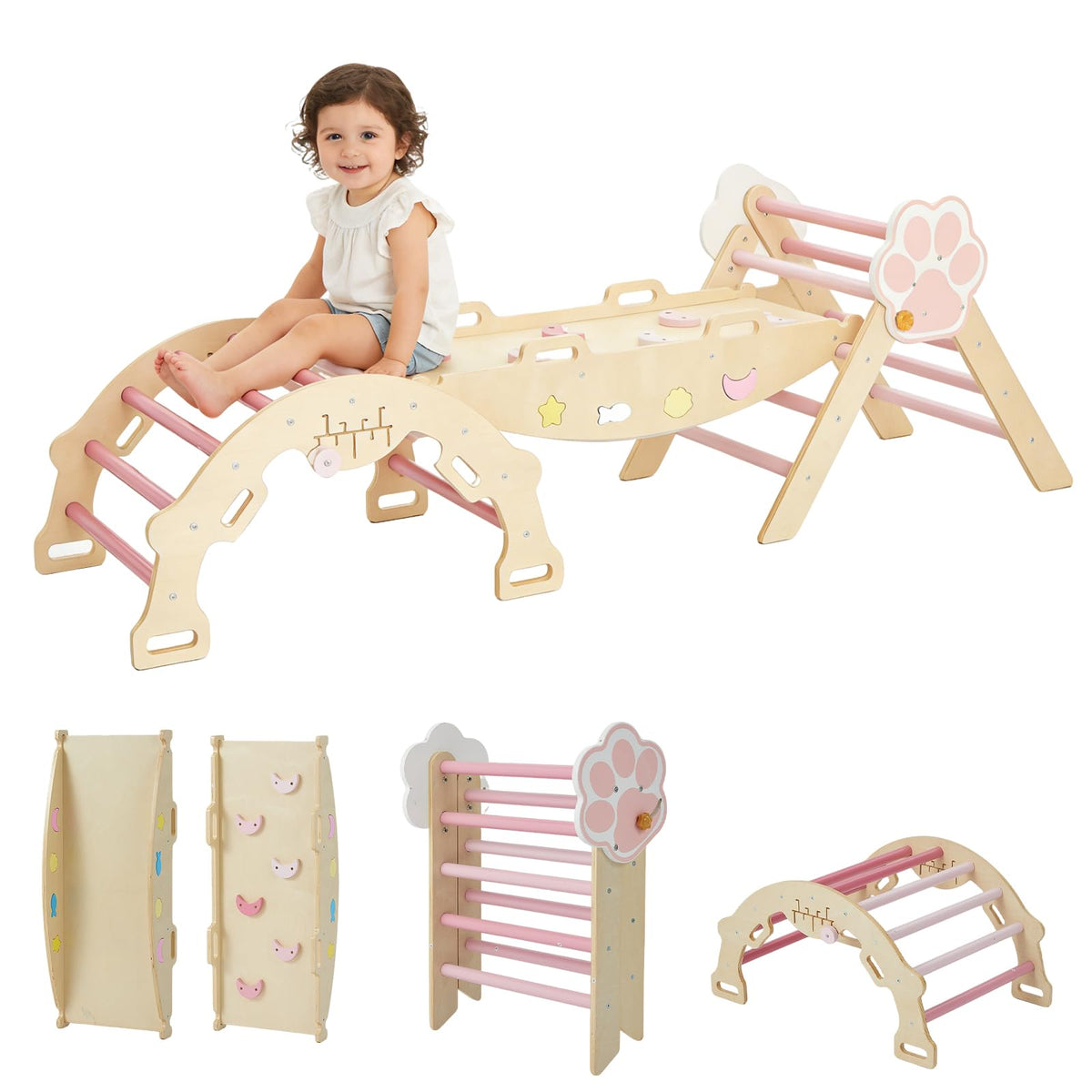 7-in-1 Triangle Climbing Set X73885