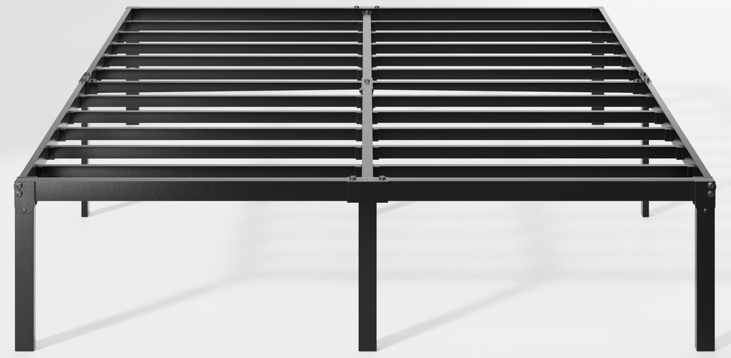 Queen 14 inch Metal Bed Frame with Storage Space G2456