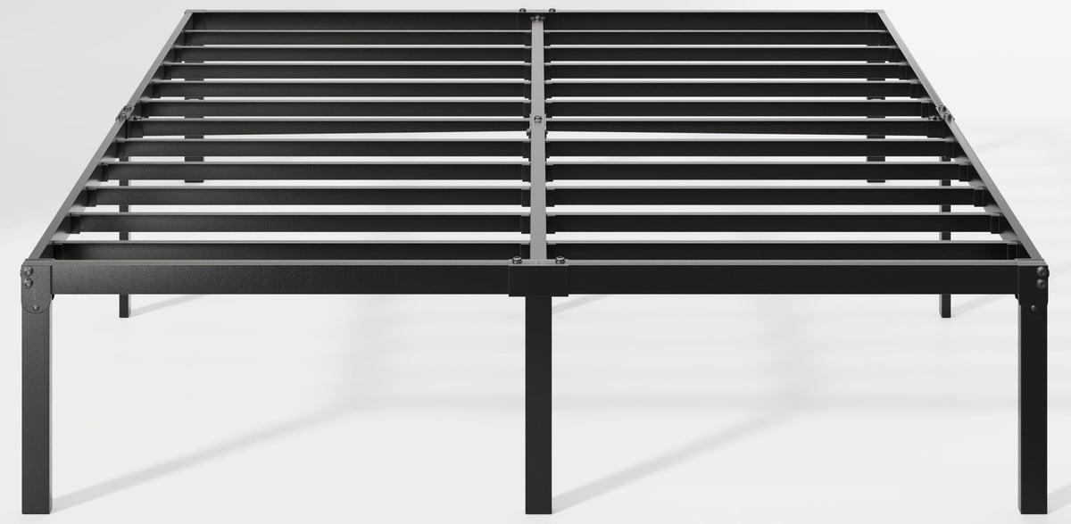 Queen 14 inch Metal Bed Frame with Storage Space G2456