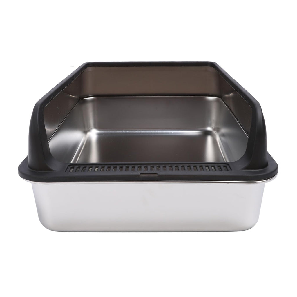 Stainless Steel Litter Box with Lid J59563