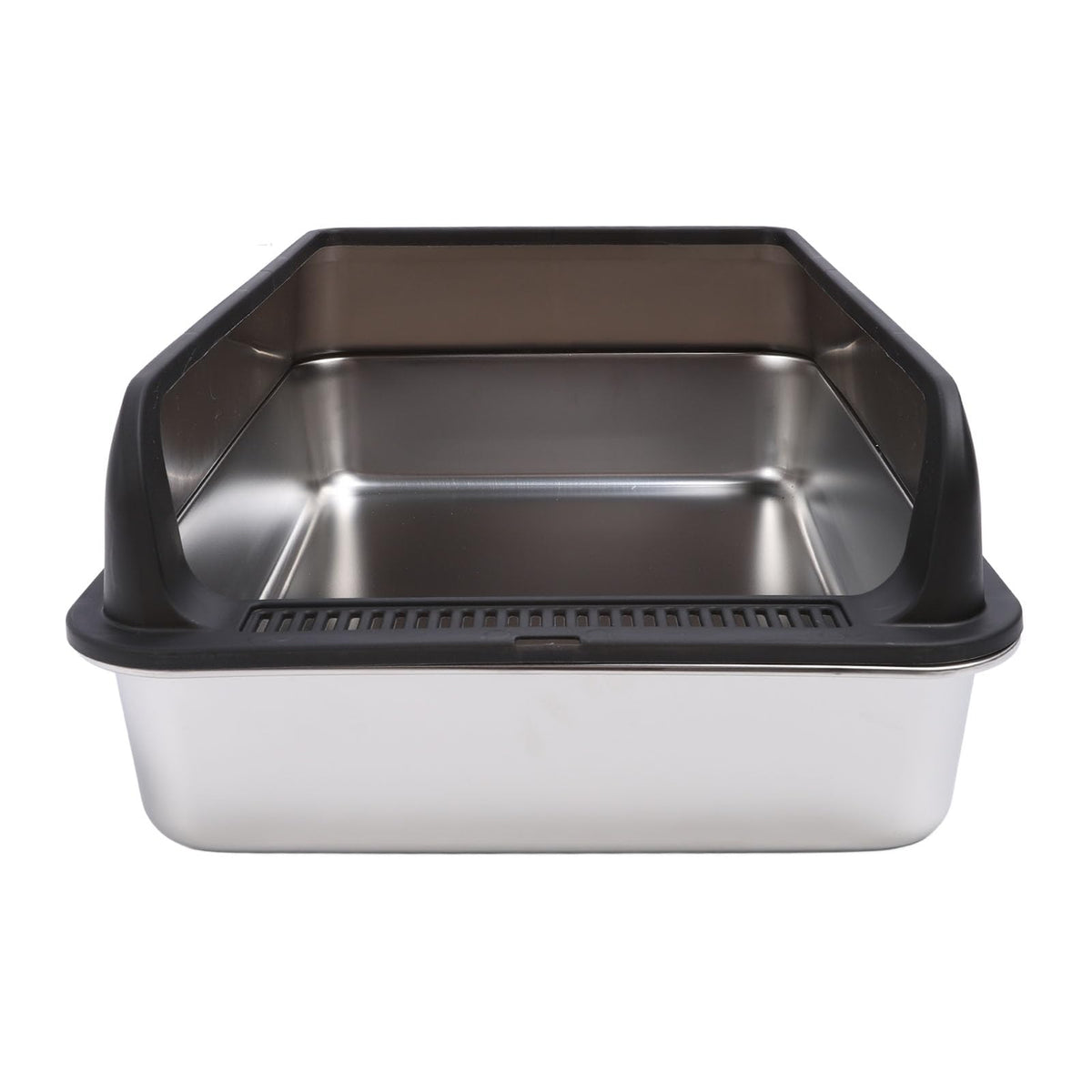 Stainless Steel Litter Box with Lid J59563