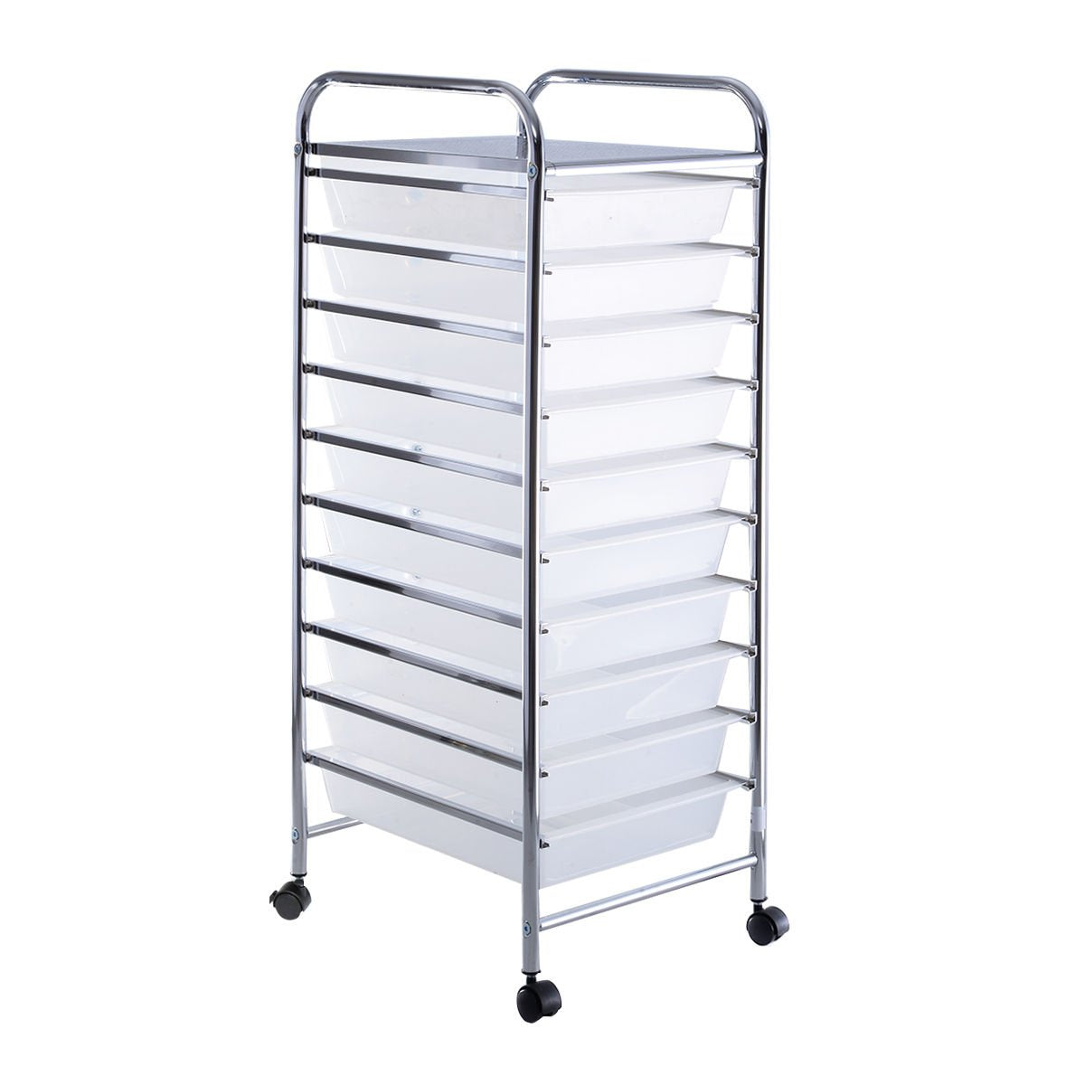 10 Drawer Rolling Storage Cart D2325