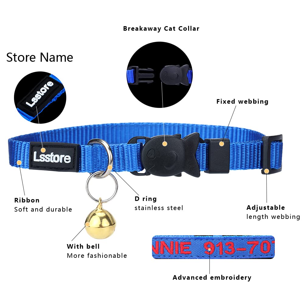 Nylon Cat Collar Breakaway with Bell R460251