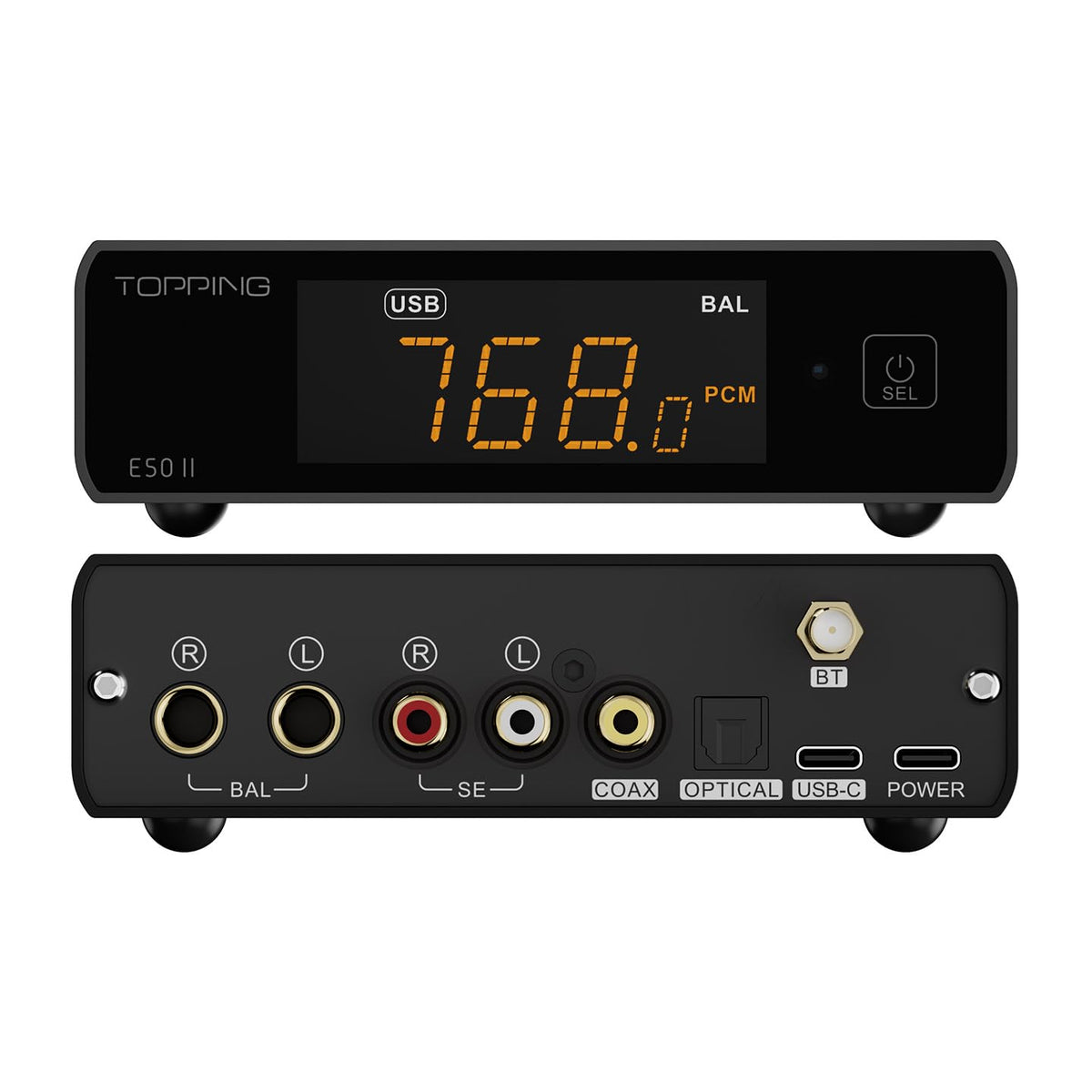 Black Hi-Res Audio DAC with Bluetooth S88052
