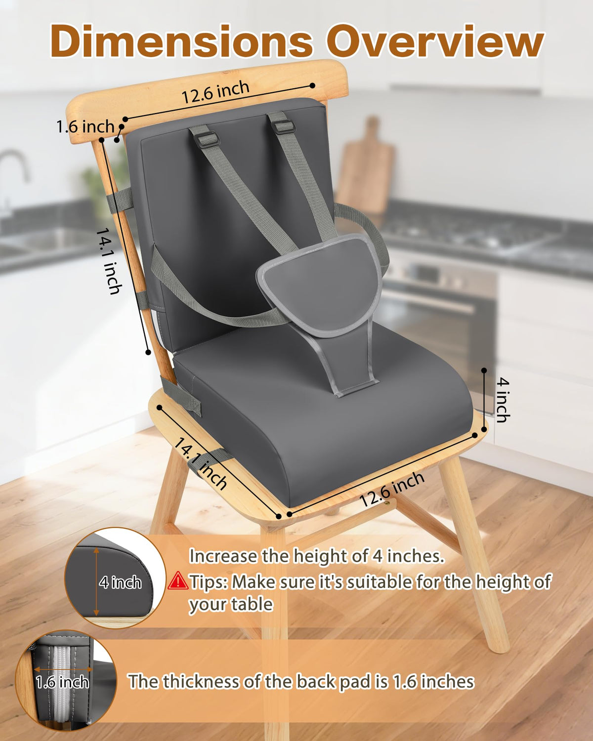 Adjustable Booster Seat W6013