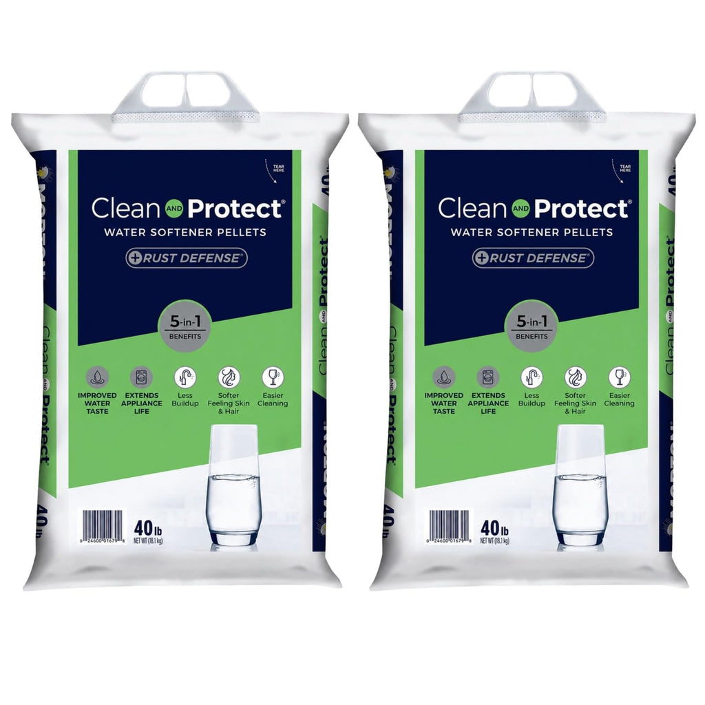 40 lb Water Softener Salt Pellets Pack of 2 A1984