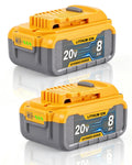 8.0Ah 20V Li-ion Battery 2Packs E311188