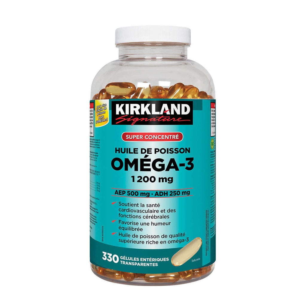 Omega-3 Fish Oil 1000mg 300 Softgels F43676
