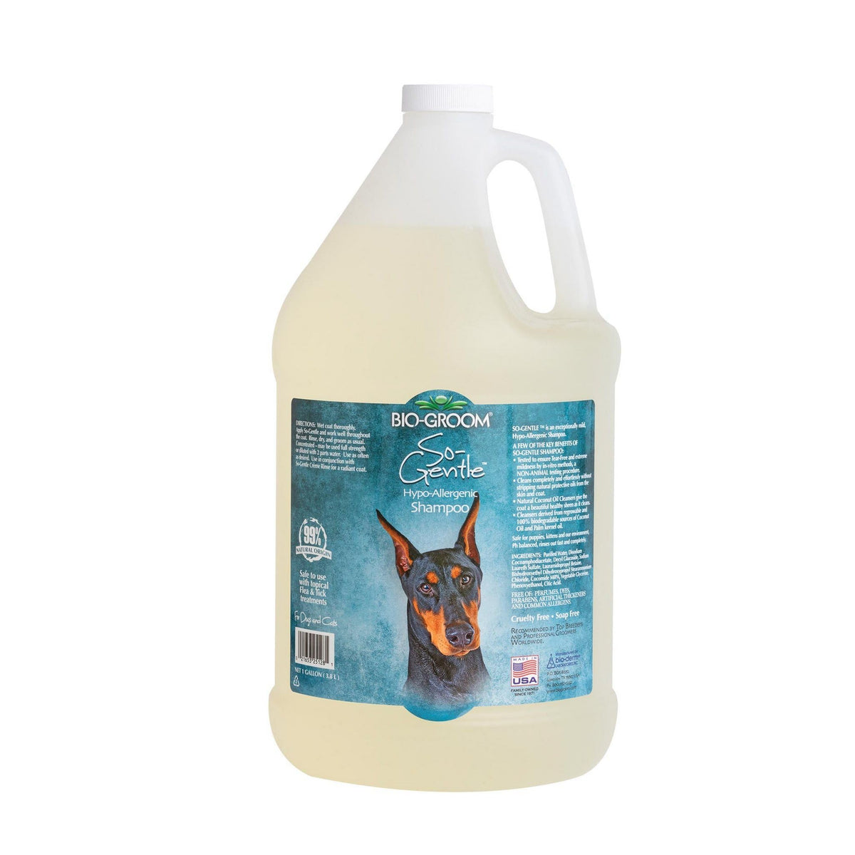 Hypoallergenic Tearless Dog Shampoo 1 Gallon Z2237