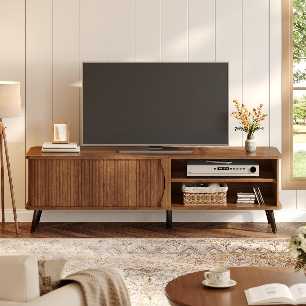 Mid Century Modern TV Stand with Storage R384594