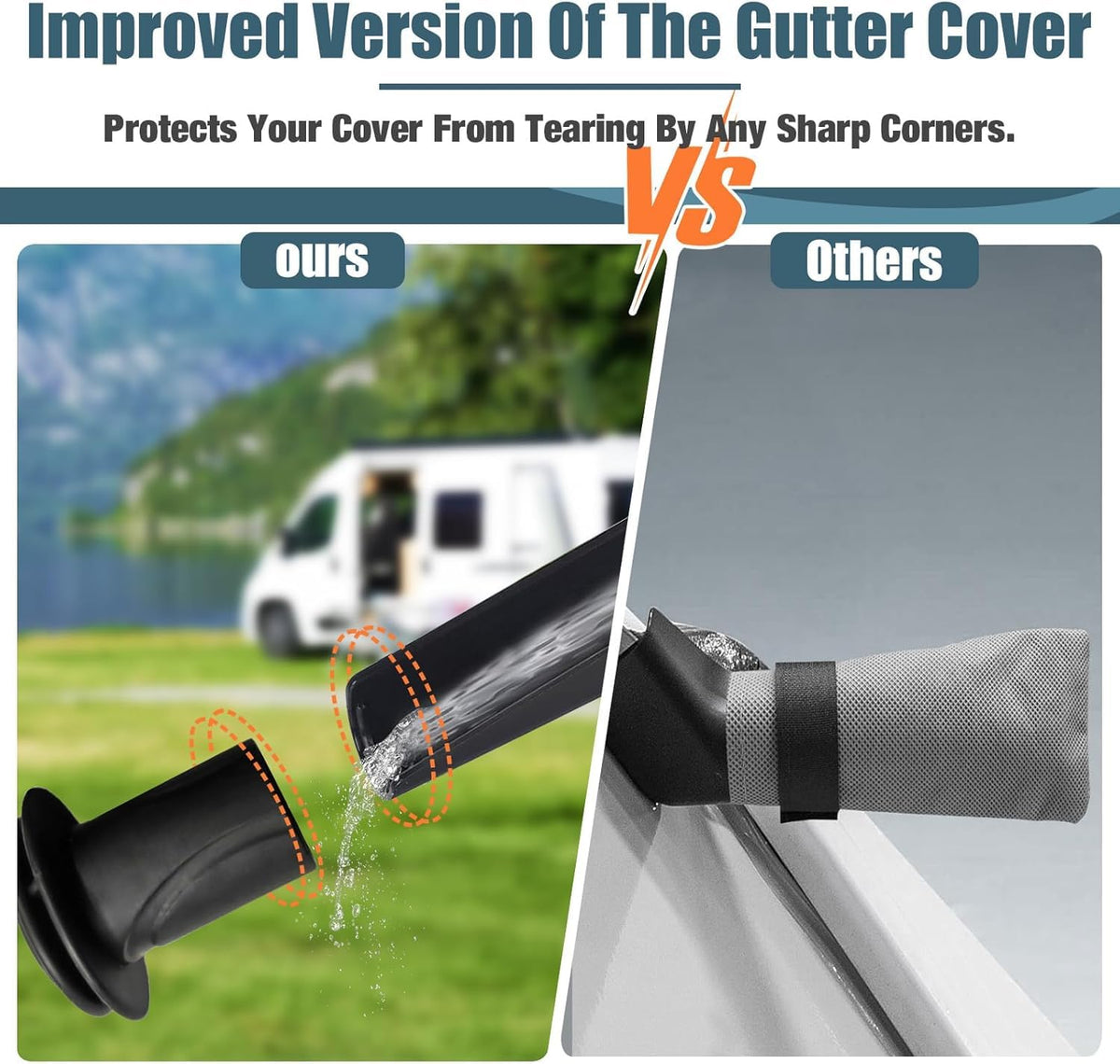 8-10ft Waterproof 7 Layers Truck Camper RV Cover S15290