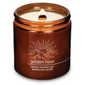 16 oz Crackling Wood Wick Candle S108