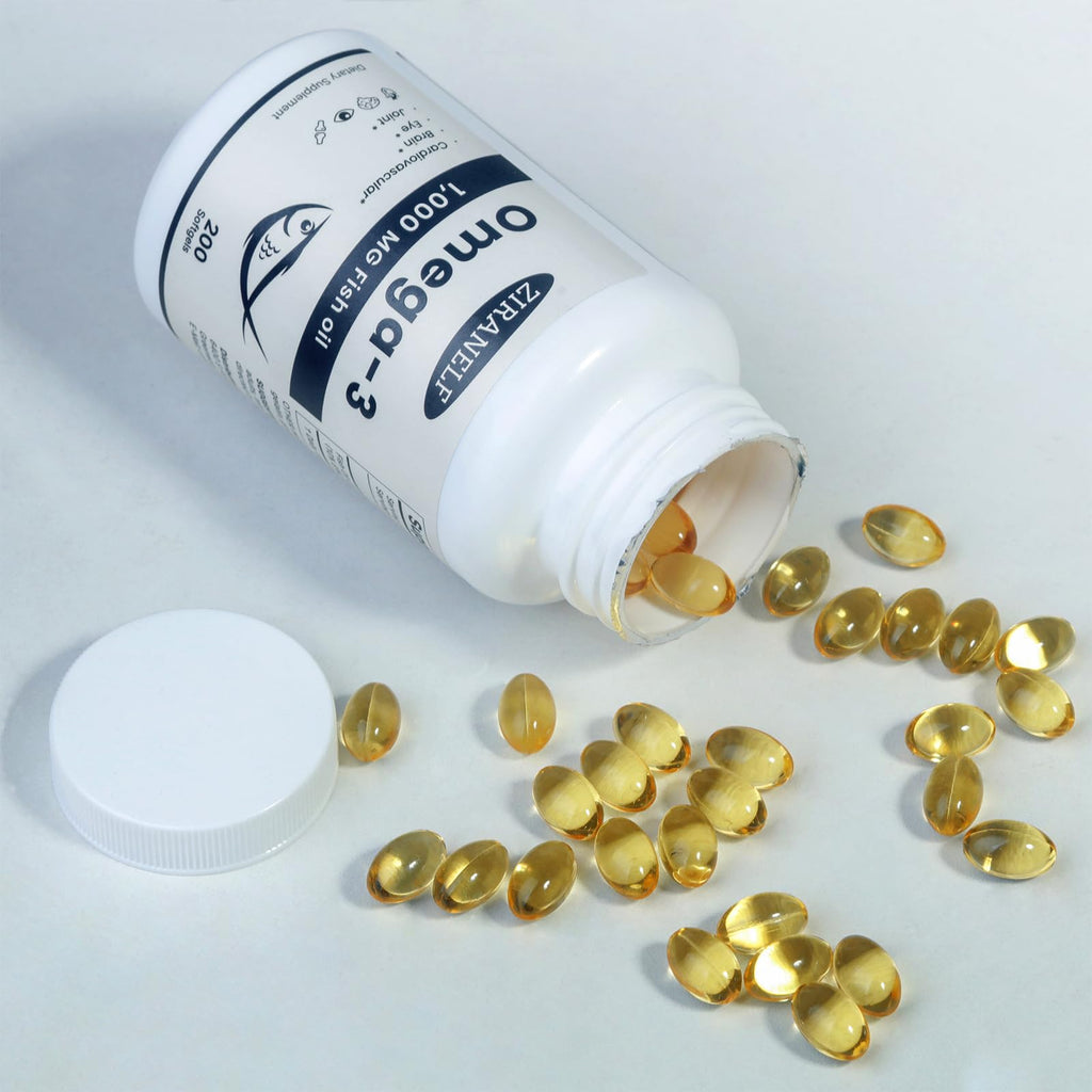 Omega 3 Fish Oil 1000 mg 400 Softgels EPA DHA D9712