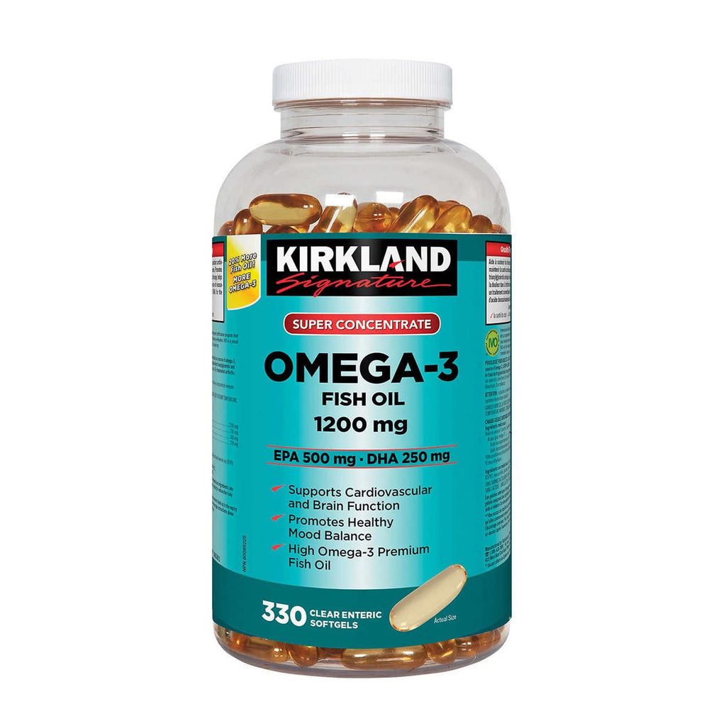 Omega-3 Fish Oil 1000mg 300 Softgels F43676