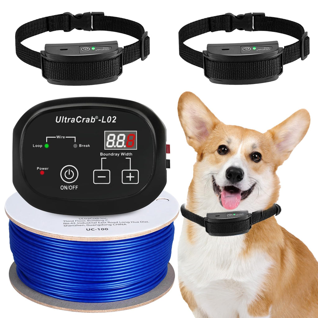 In-Ground Electric Dog Fence System for 2 Dogs W828010