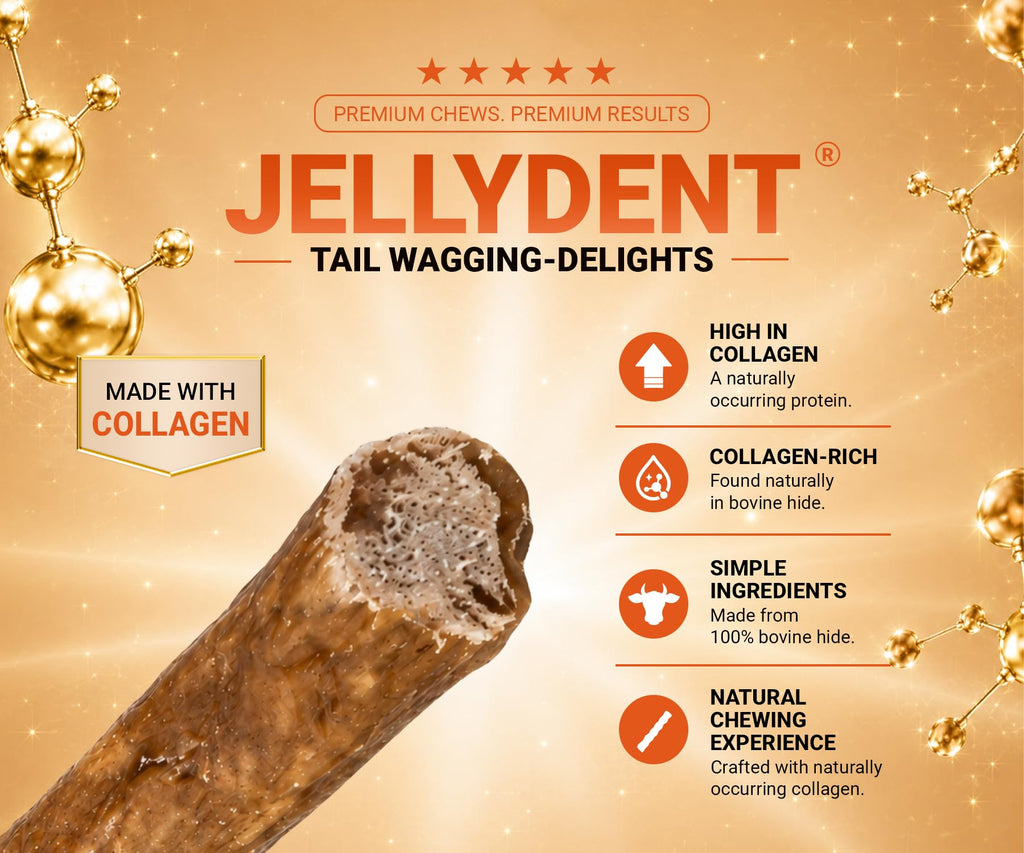 Single Ingredient Beef Collagen Dog Dental Chews 10 Count N754
