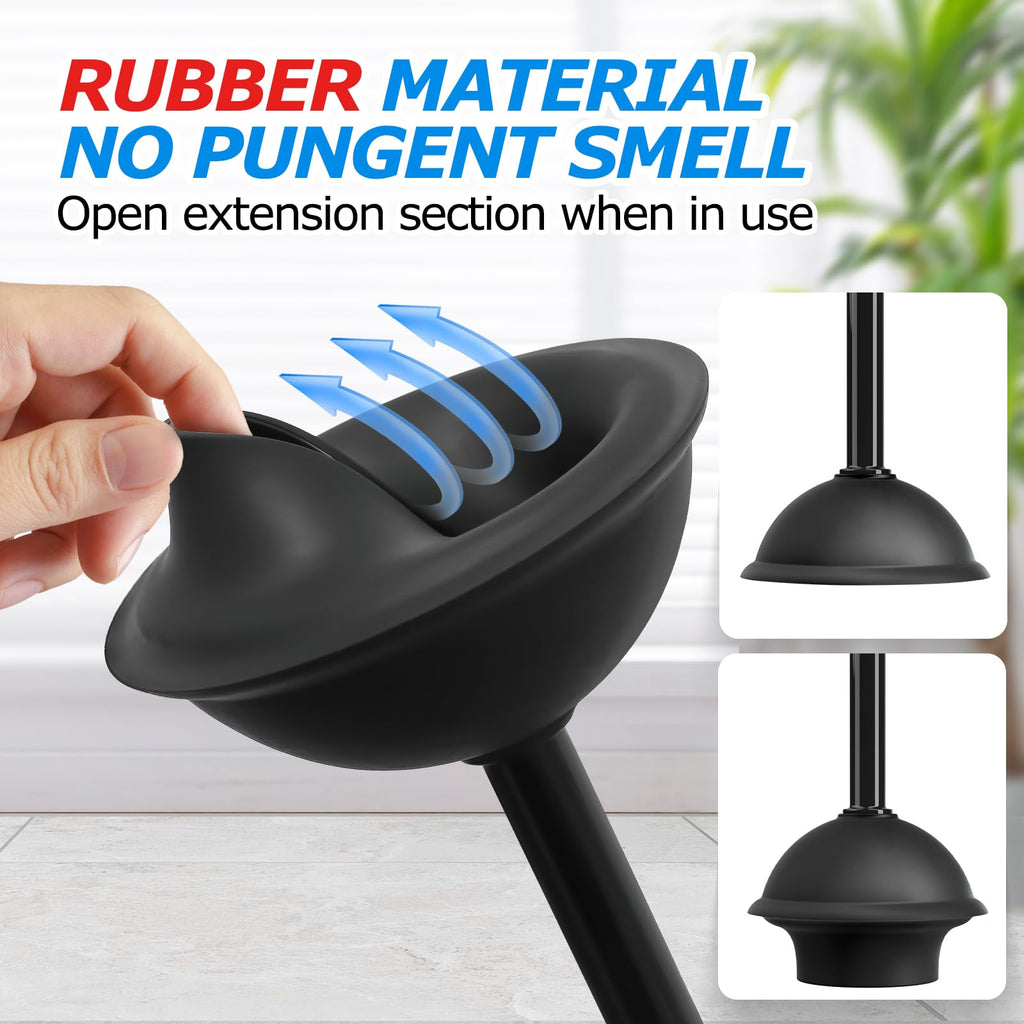 2in1 Toilet Brush and Plunger Set F320101