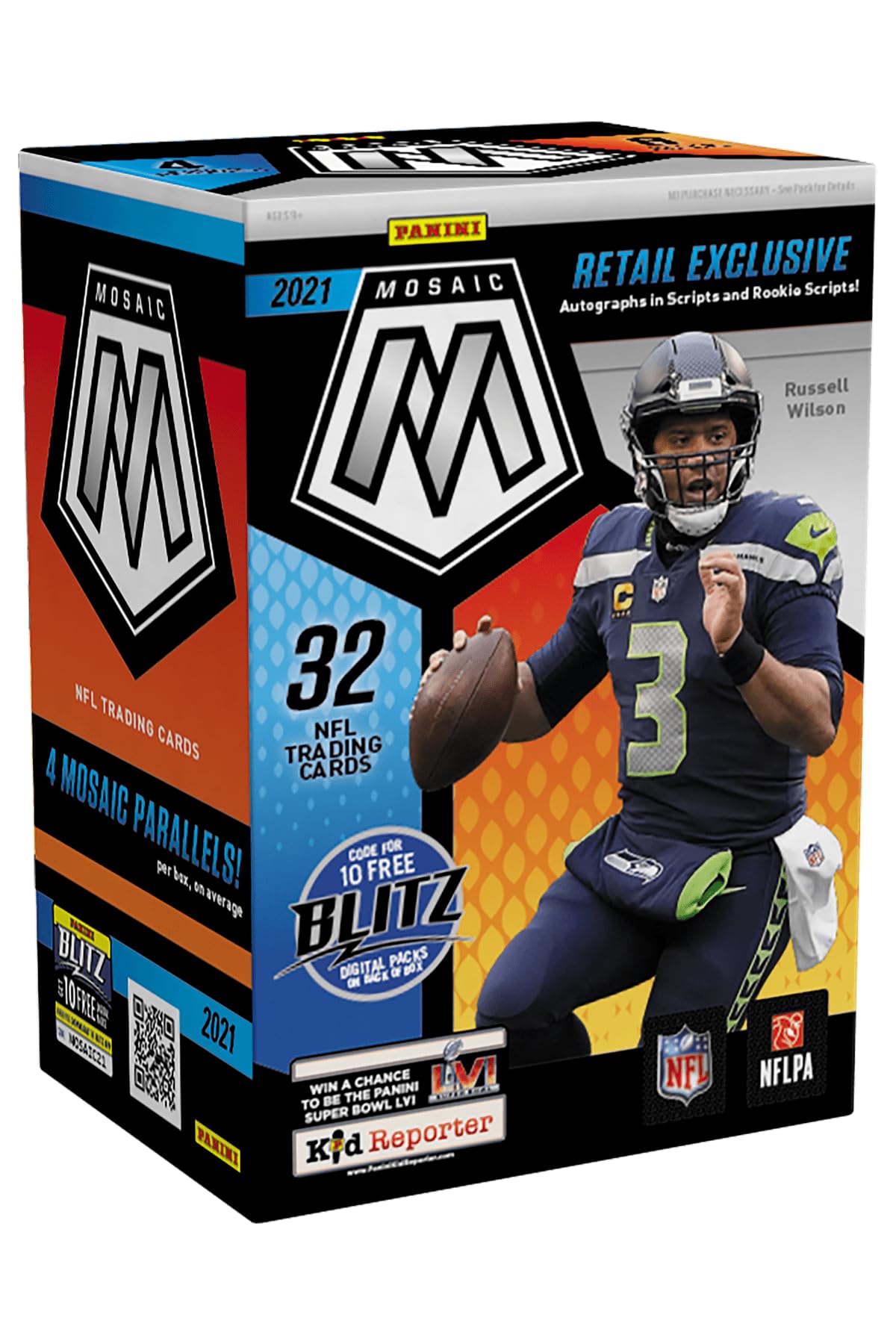 2021 Panini Mosaic NFL Football Blaster Box 32 Cards C156961