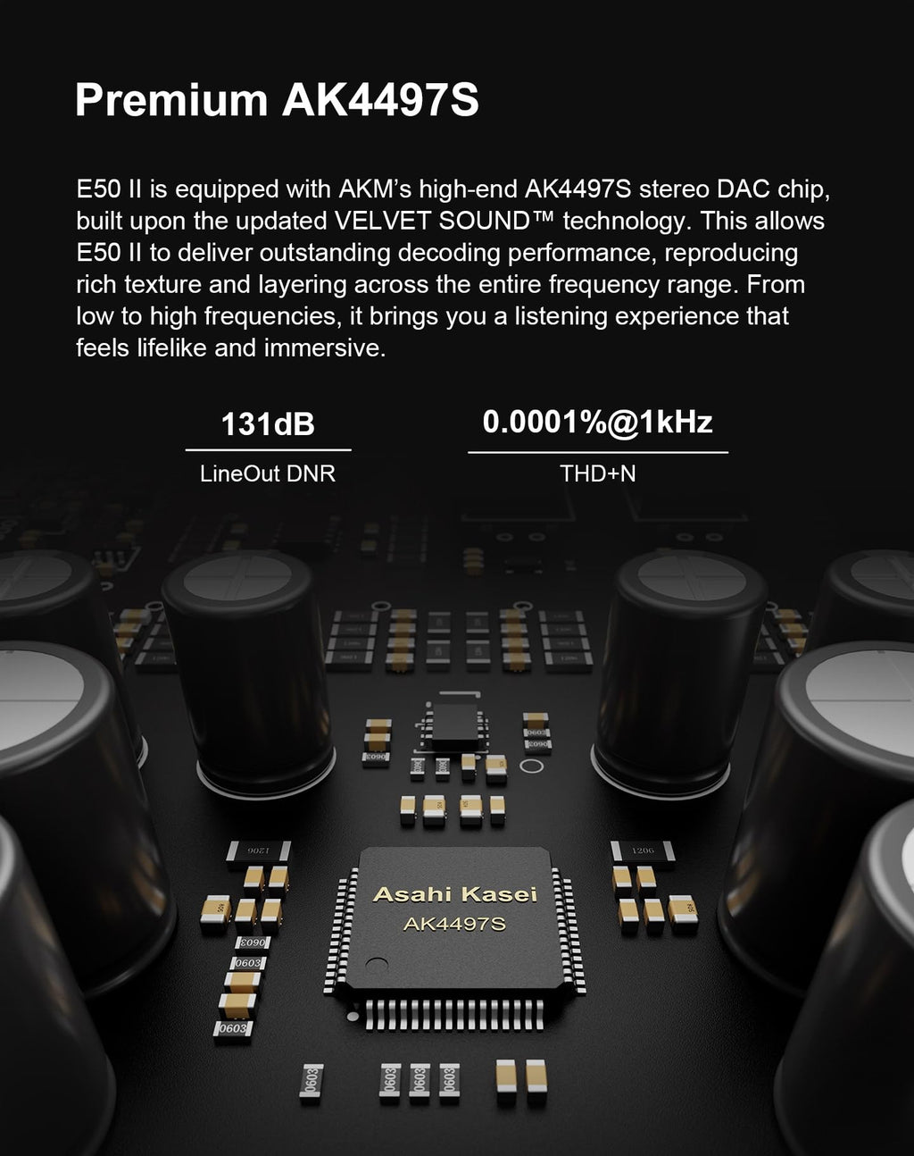 Black Hi-Res Audio DAC with Bluetooth S88052