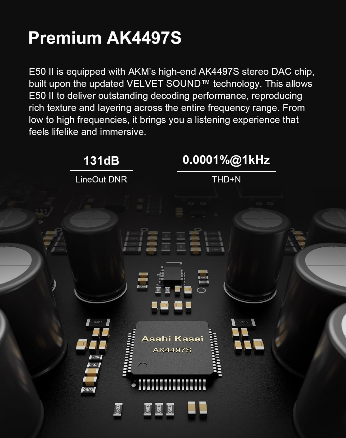 Black Hi-Res Audio DAC with Bluetooth S88052