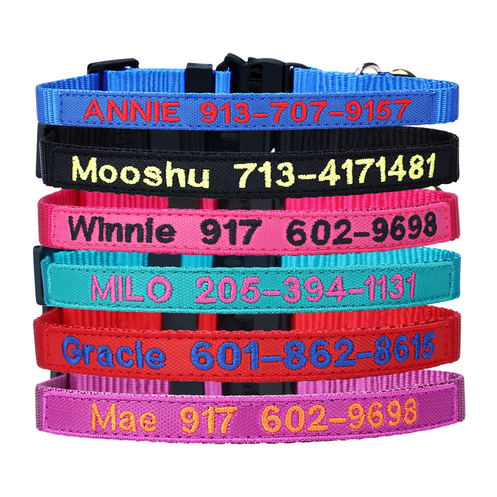 Nylon Cat Collar Breakaway with Bell R460251